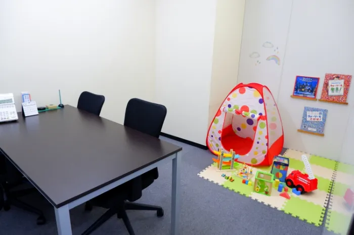 キッズスペースつきの個室